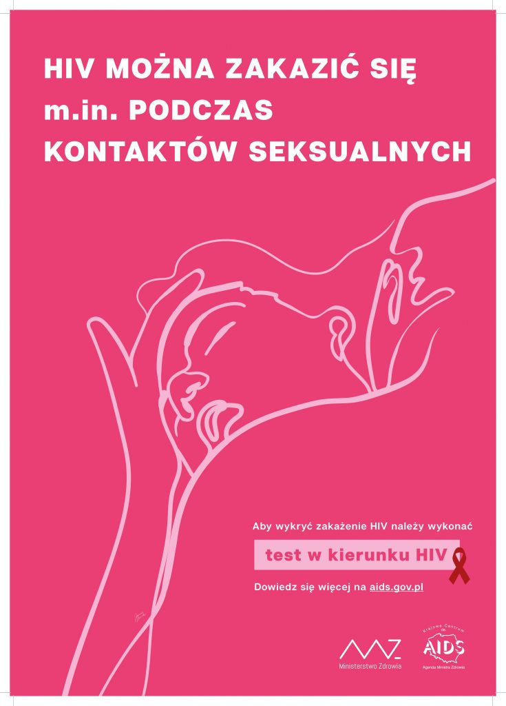 plakat o kampani HIV/AIDS