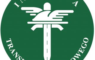 zielono-białe Logo inspekcji transportu drogowego