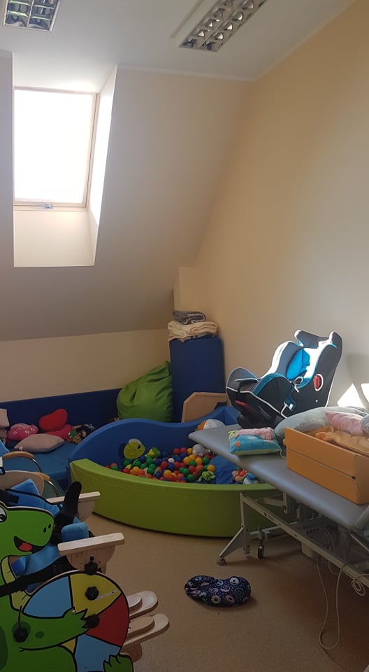Pomieszczenie z zabawkami dla dzieci