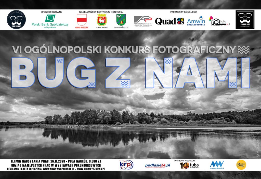 plakat Ogólnopolski konkurs fotograficzny bug z nami