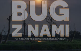 plakat napis bug z nami konkurs