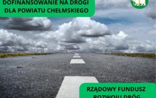 dofinansowanie do dróg powiatowych, na zdjęciu droga